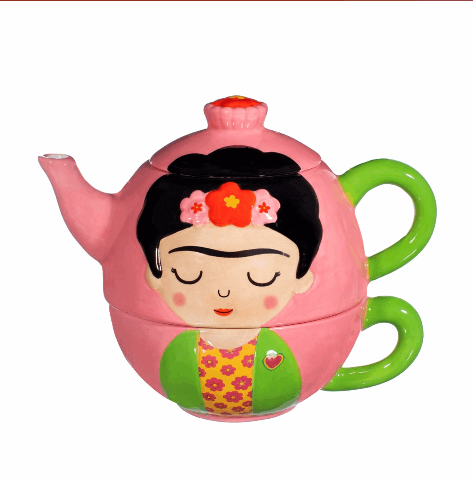Théière et tasse intégrée Frida