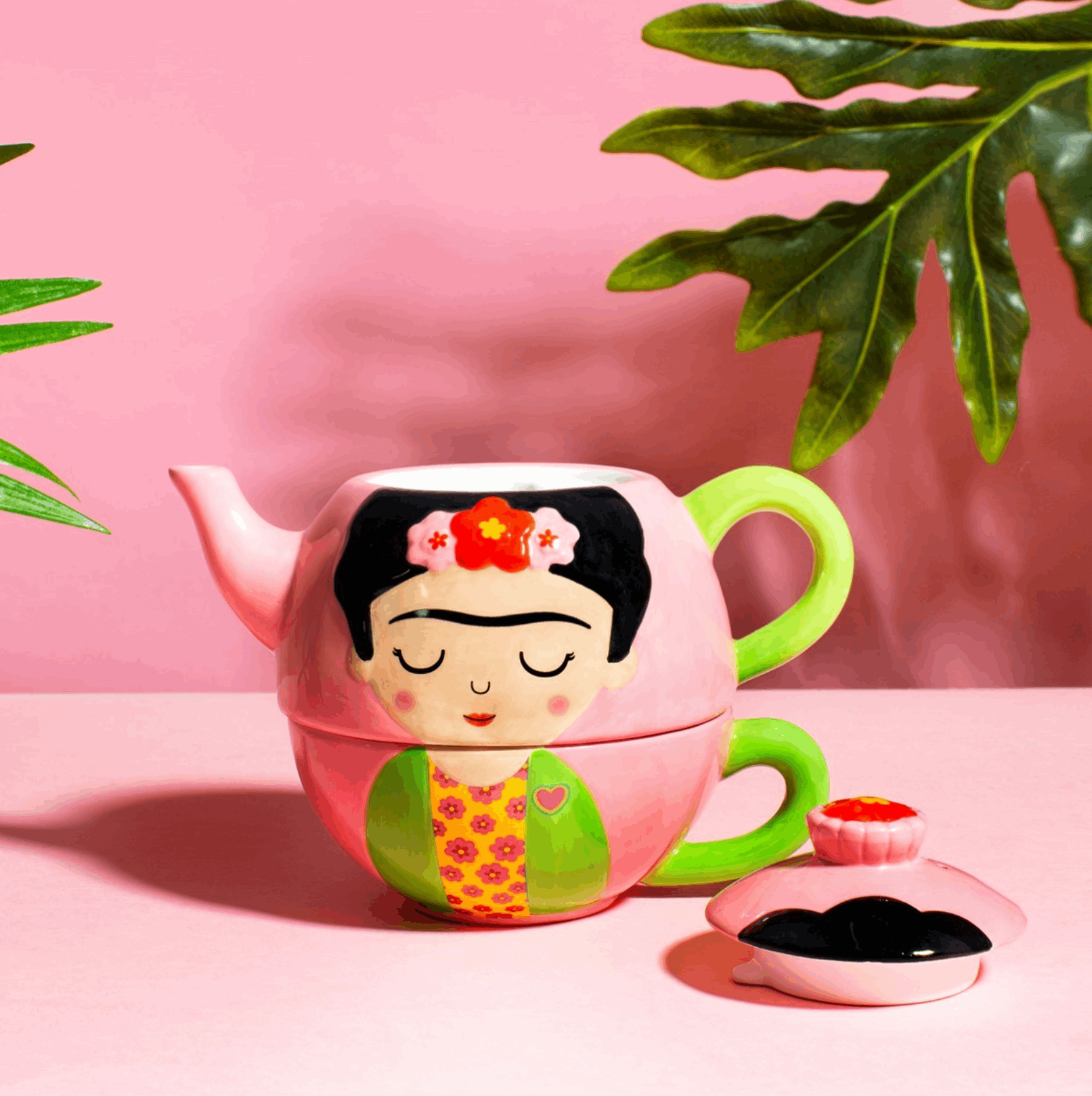Théière et tasse intégrée Frida