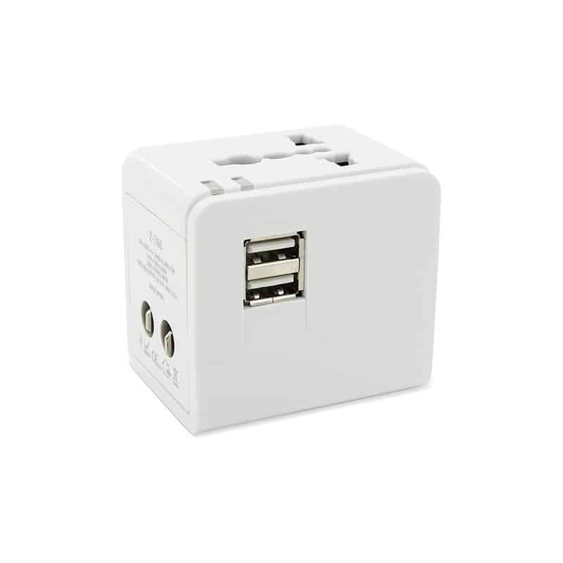 Adaptateur UNIVERSEL + 2 ports USB