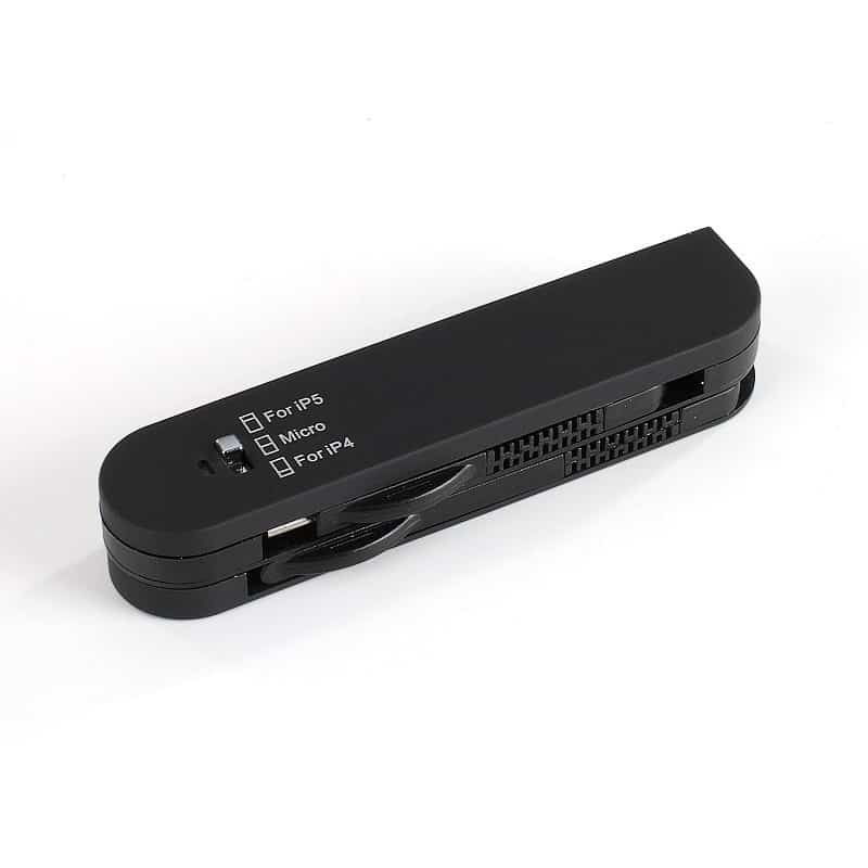 Adaptateur USB de poche 3 en 1