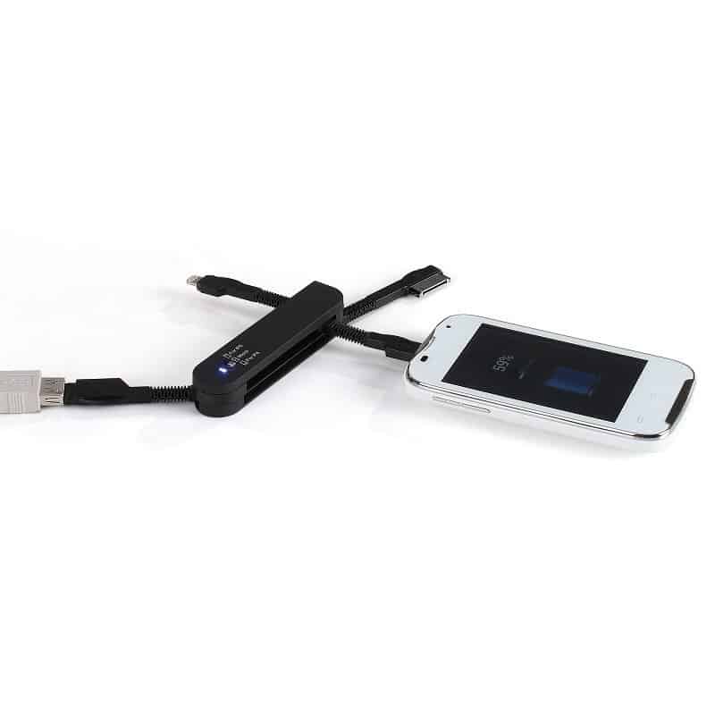 Adaptateur USB de poche 3 en 1