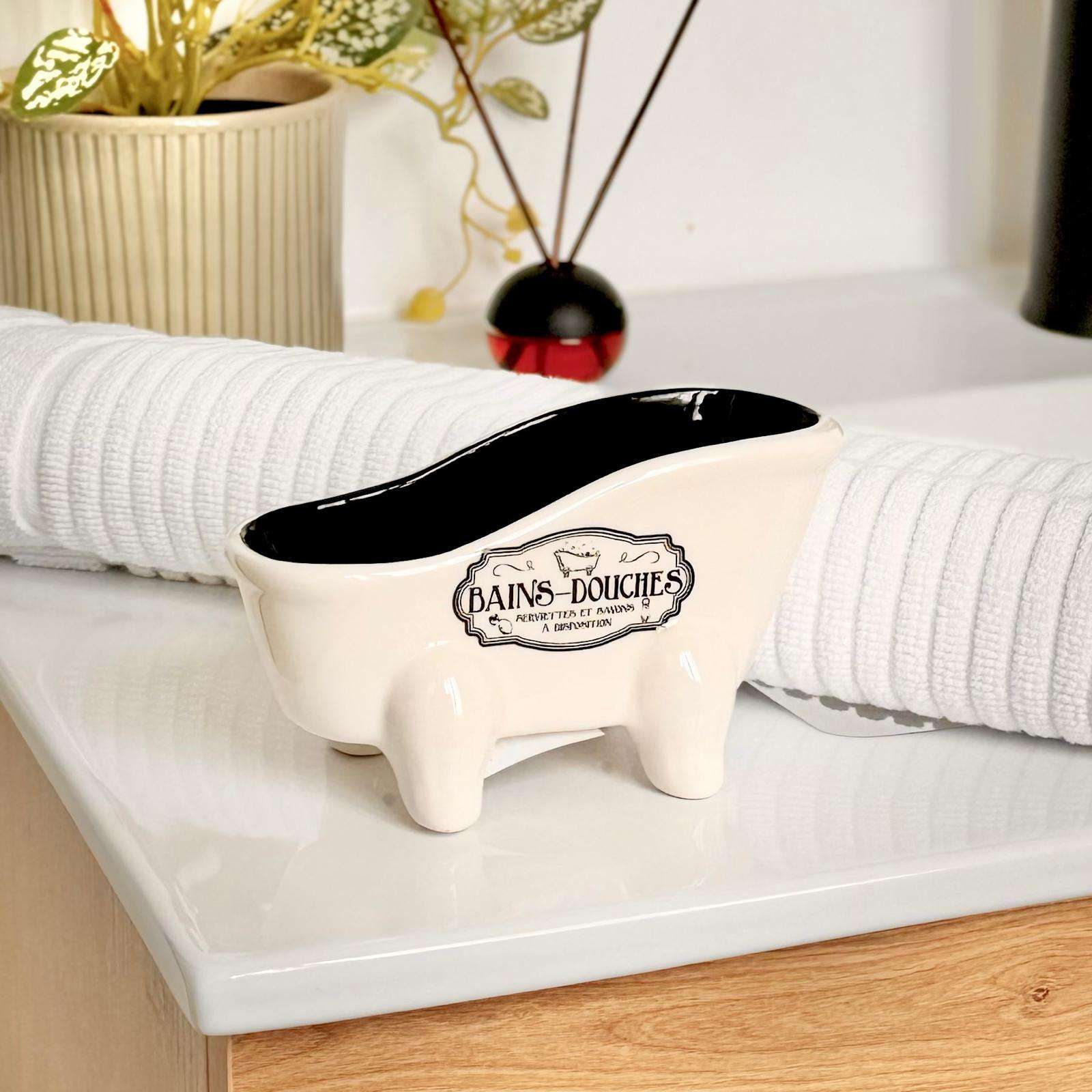 porte savon baignoire