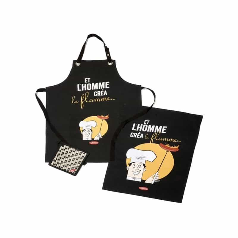 Coffret cuisinier ET L'HOMME CREA LA FLAMME