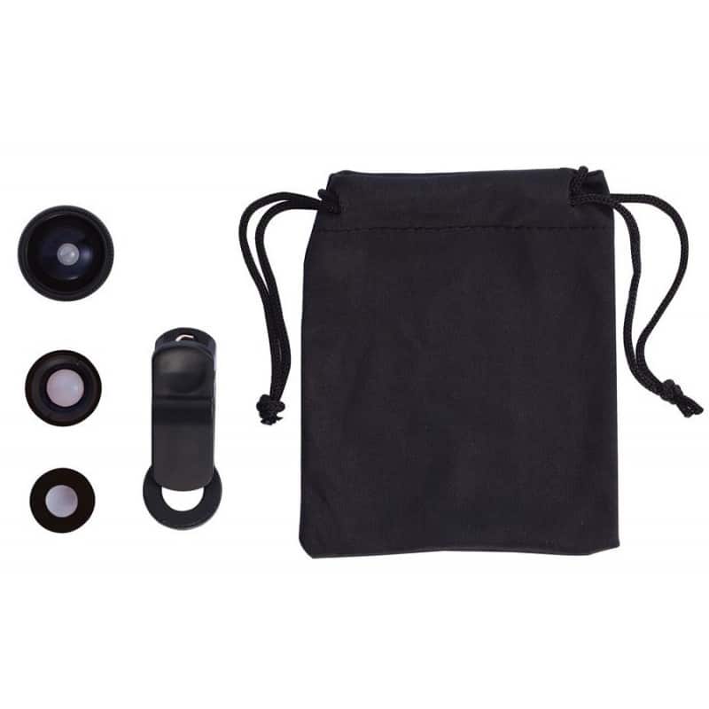 Kit de 3 lentilles pour caméra téléphone portable