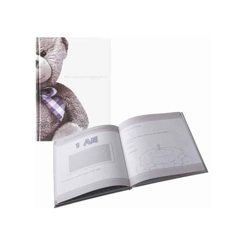 Livre de naissance "Mon journal de naissance" Ourson