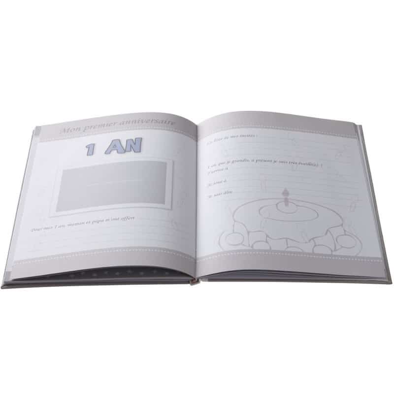Livre de naissance "Mon journal de naissance" Ourson