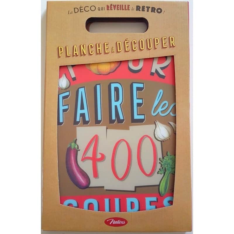 Planche à découper Les 400 coupes