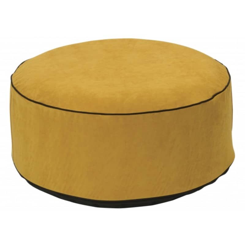 Pouf gonflable velours