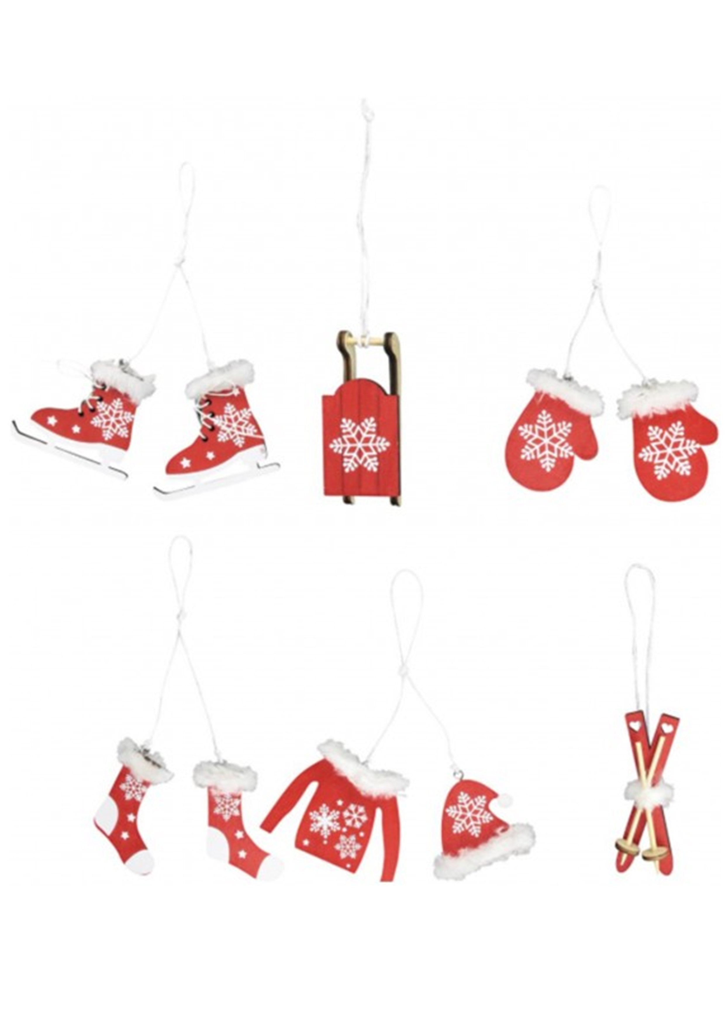 Décorations de Noël Sports d'Hiver
