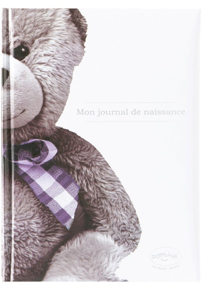 Livre de naissance "Mon journal de naissance" Ourson