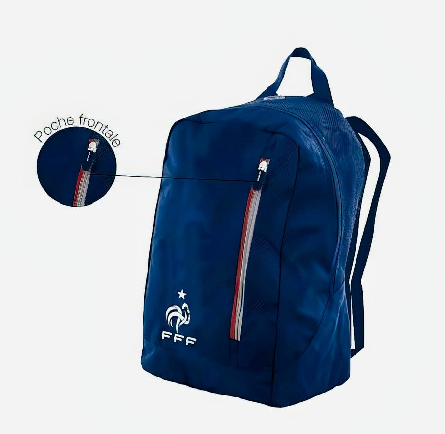 Sac à dos de sport FFF bleu