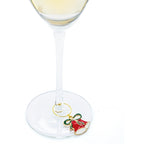 Marque verre de fête, 6 pièces