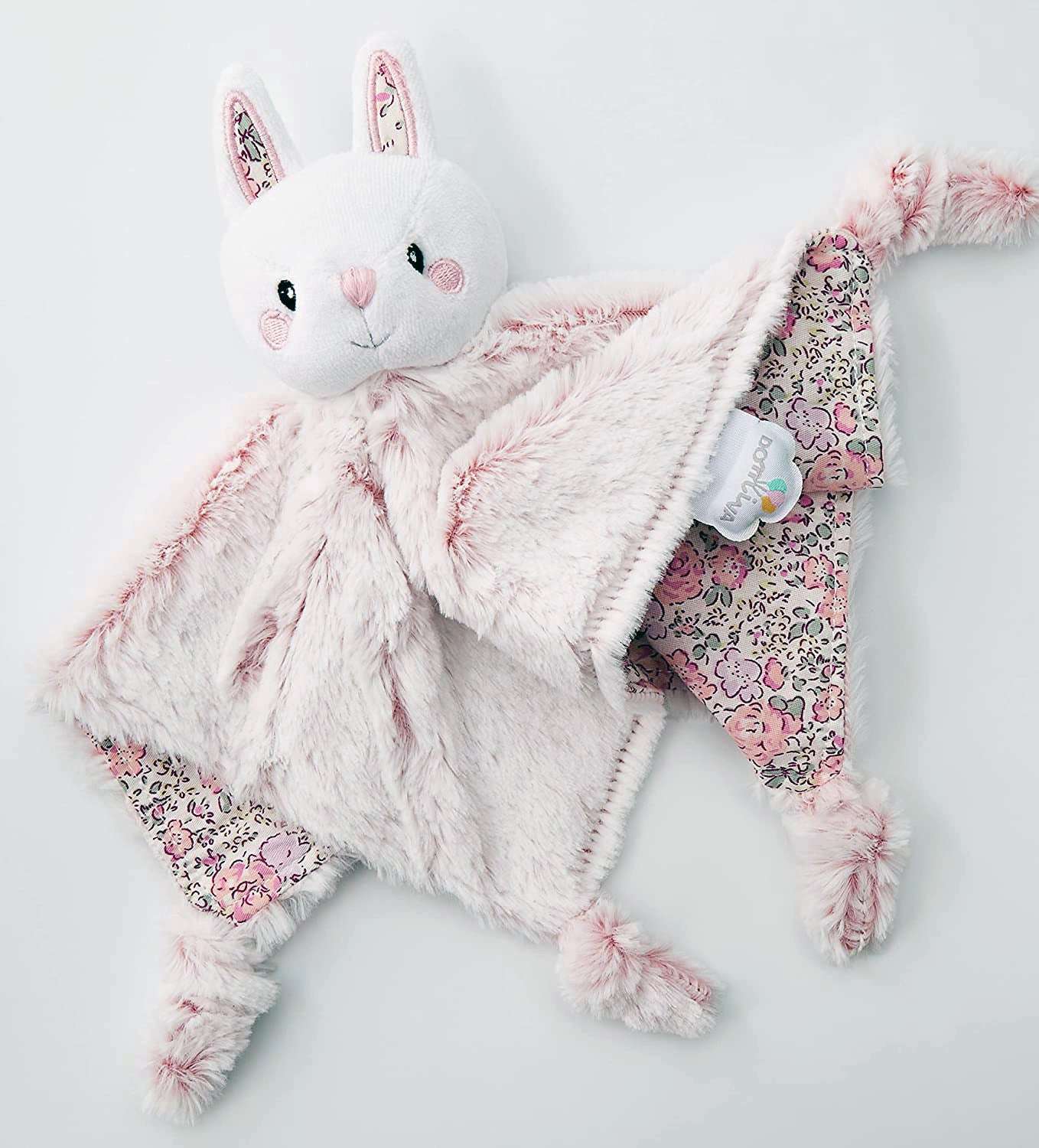 Doudou lapin rose