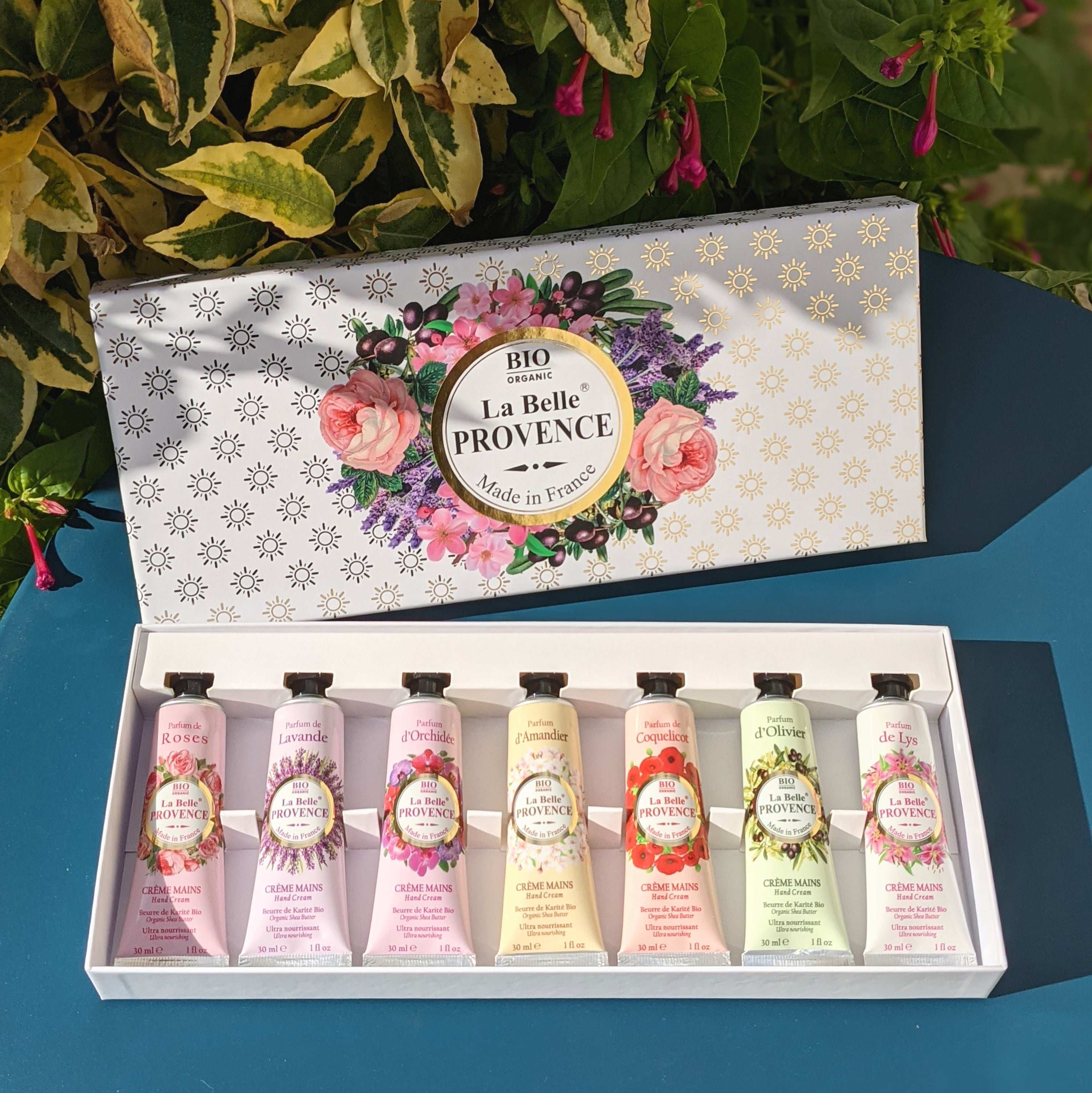 Coffret de 7 Crèmes parfumées pour les Mains 30ml