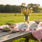 Salière poivrière caravane camping - déco table originale
