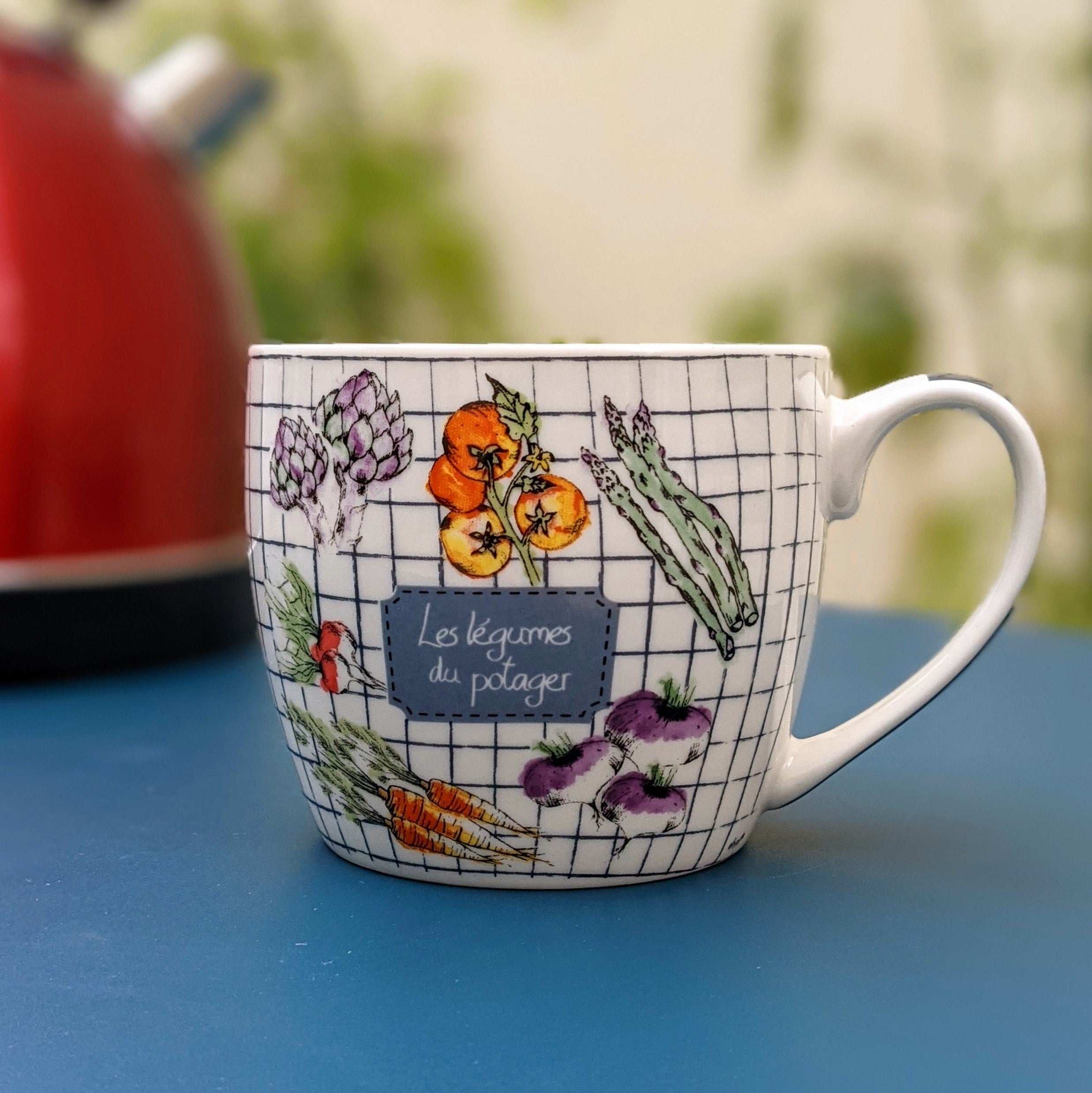 Tasse à soupe LES LEGUMES DU POTAGER