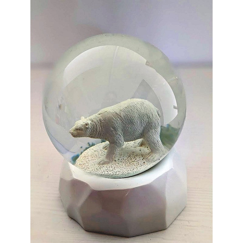 Boule à neige ours blanc