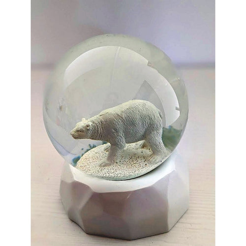Boule à neige ours blanc