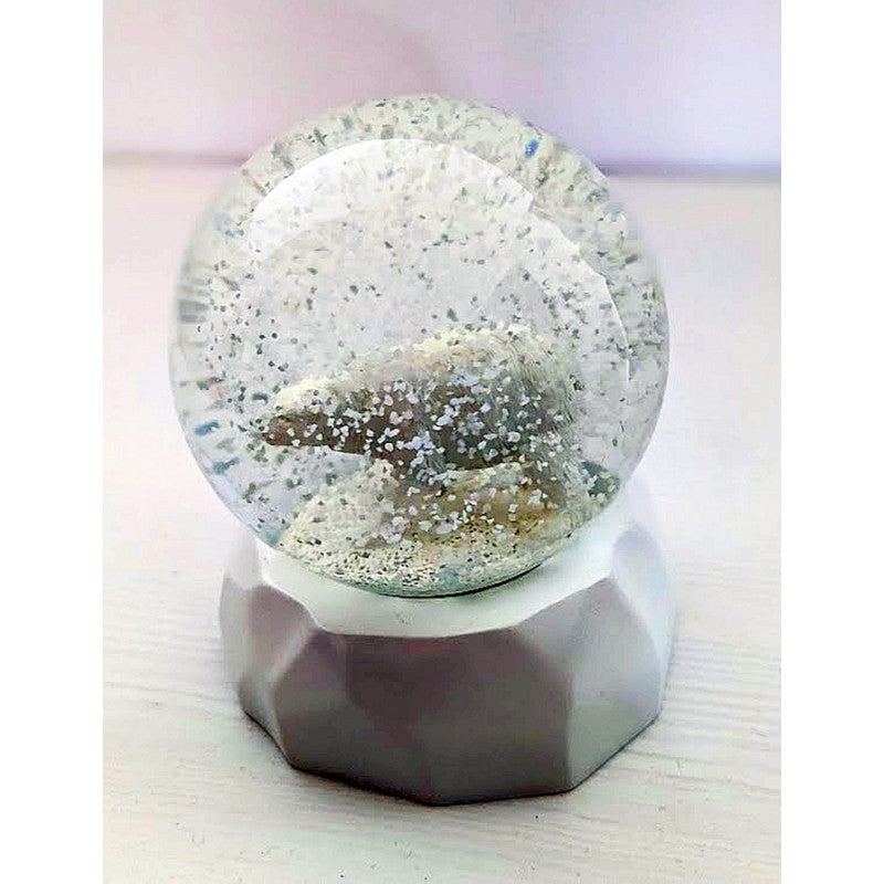 Boule à Neige Ours Polaire — Décoration Magique et Cadeau Original