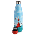 Bouteille Isotherme Mouettes Bord de Mer — Gourde Inox Originale