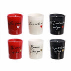 Coffret bougies mots d'amour