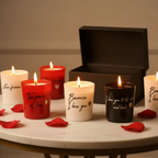 Coffret Bougies Mots d'Amour — carré