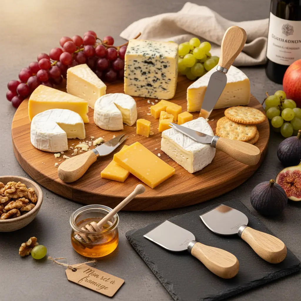 Coffret de couteaux à fromages