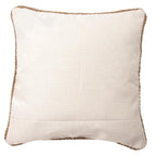 Coussin Herbier Feuillage Aquarelle Vert — Décoration Salon Nature