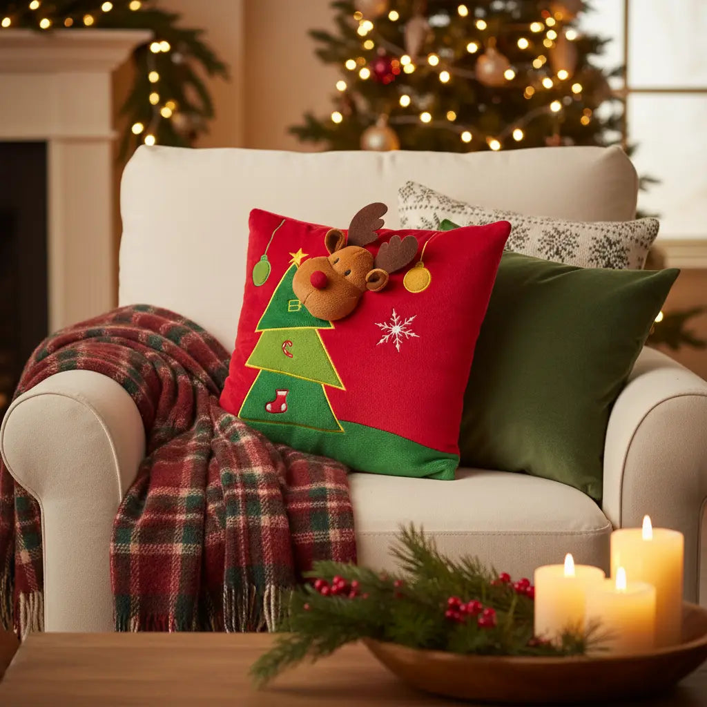Coussin de Noël