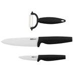 Couteaux de cuisine et éplucheur céramiques