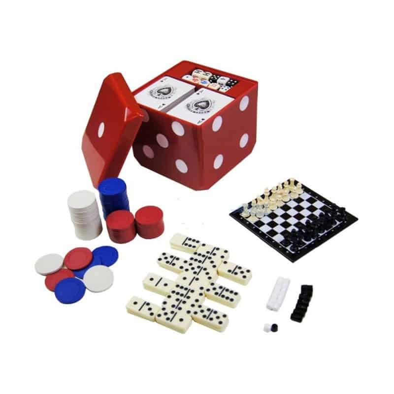 Cube jeux en forme de Dé 6 jeux
