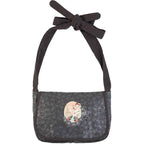 Ensemble Sac besace à noeud et porte-monnaie