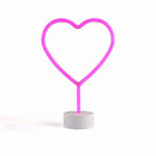 Lampe Néon COEUR ROSE