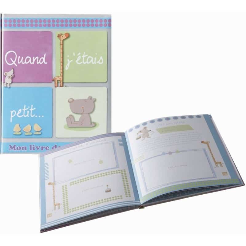 Livre de naissance "Quand j'étais petit"