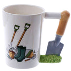 Mug du Jardinier avec une pelle pour poignée
