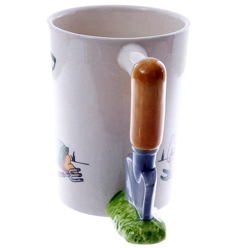 Mug du Jardinier avec une pelle pour poignée