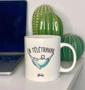 Mug humoristique En Télétravail céramique - cadeau home office
