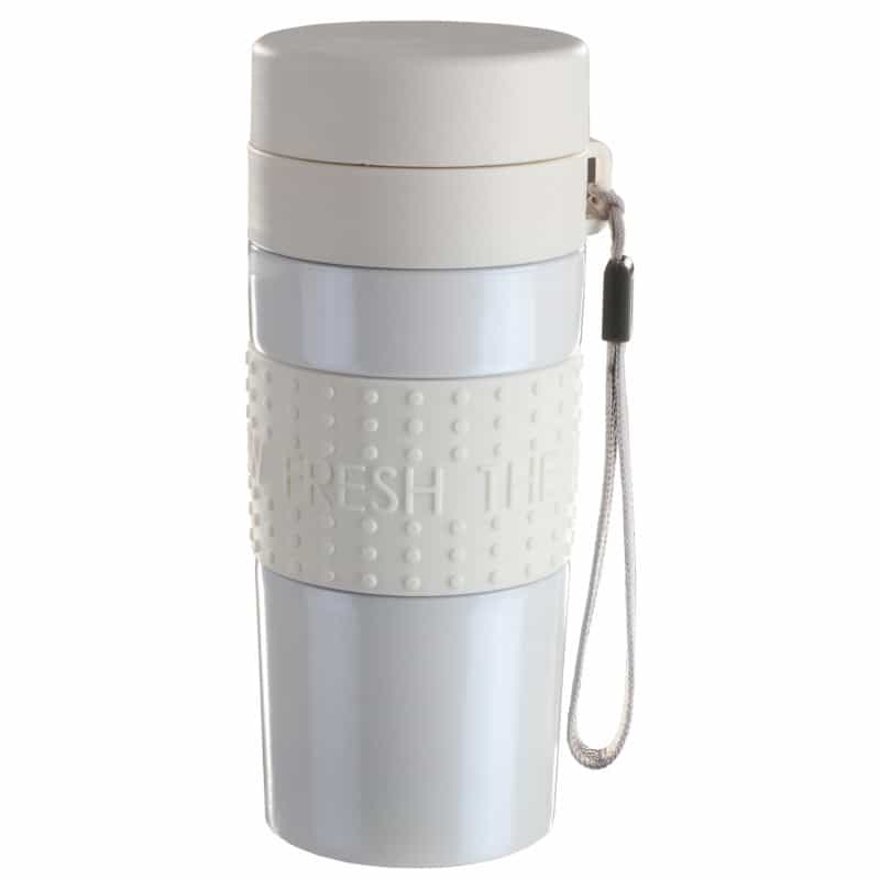 Mug de voyage isotherme avec filtre à thé