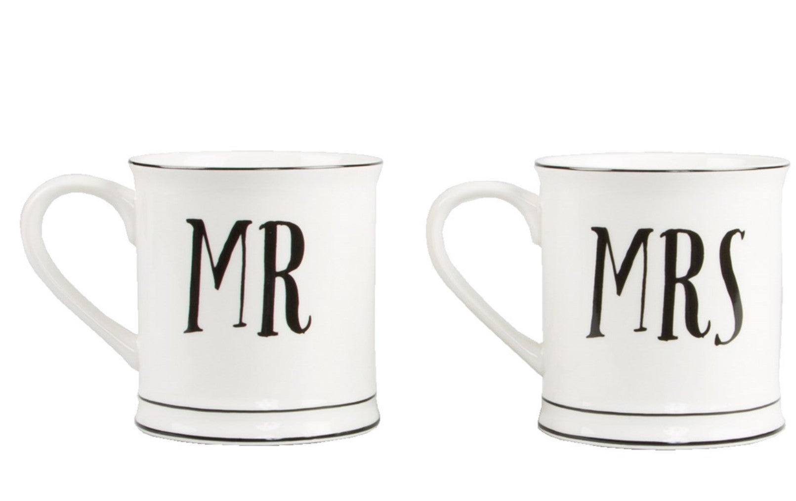 Mugs Mrs & Mme - Duo Couple Romantique