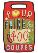 Planche à découper Les 400 coupes