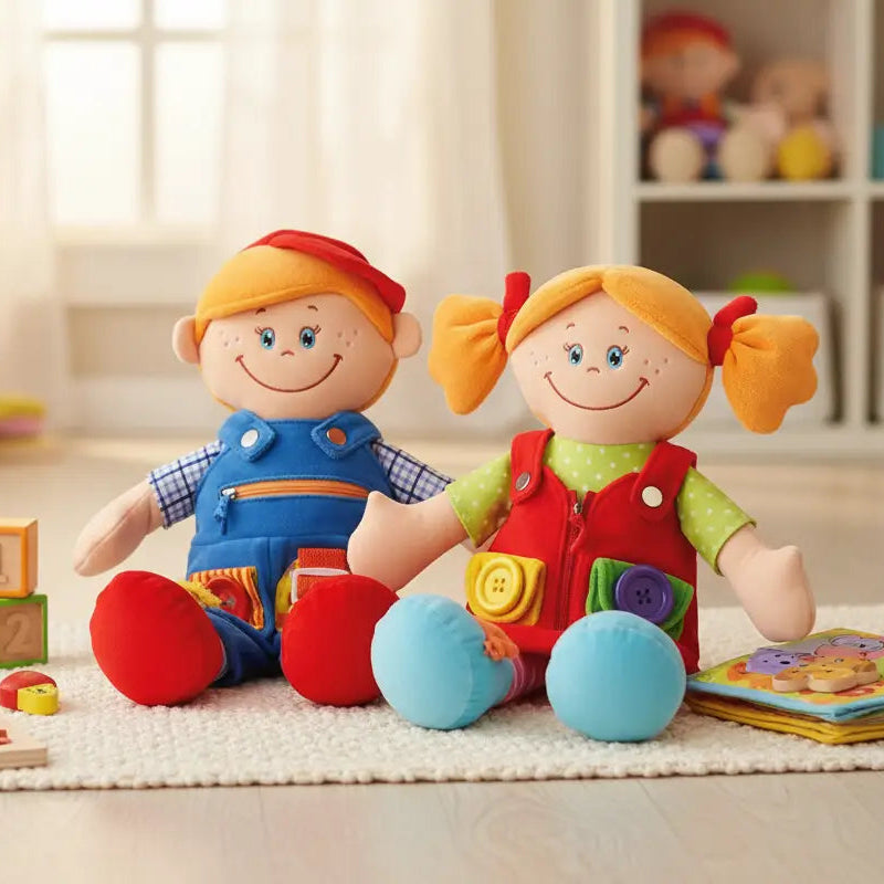 des poupée pour l'éveil des petits 