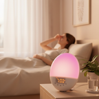 Réveil simulateur d'aube Bluetooth lumière progressive - réveil doux bien-être
