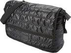 Sac bandoulière matelassé noire