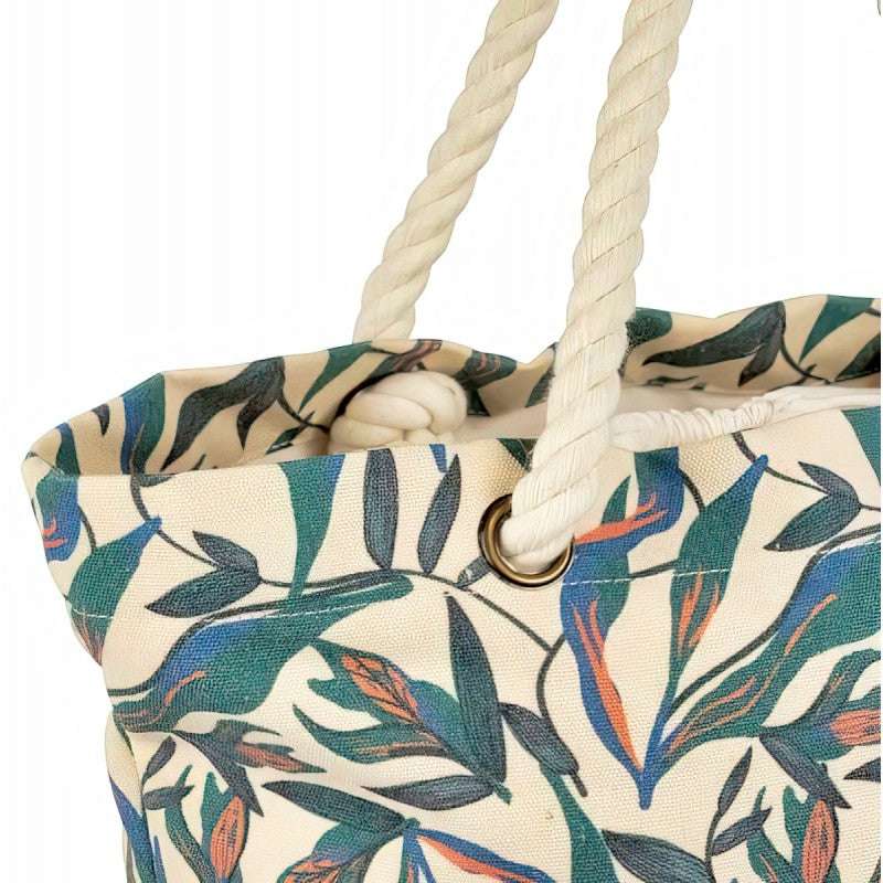 Sac de plage coton TROPICAL