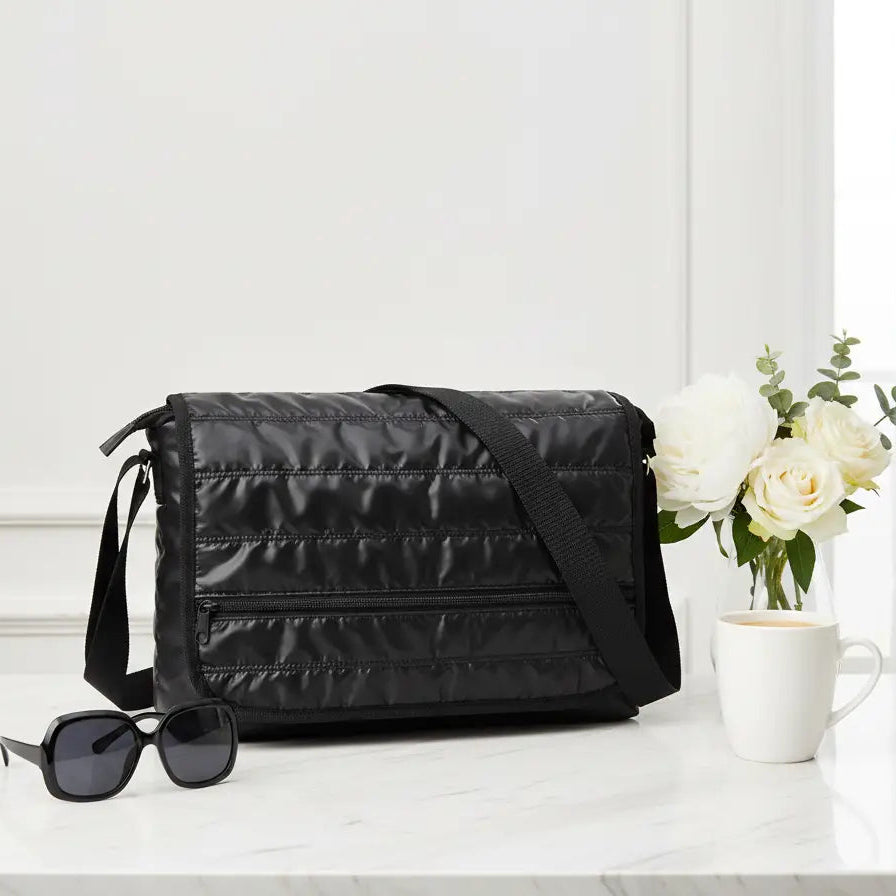 sacoche bandoulière matelassée très léger