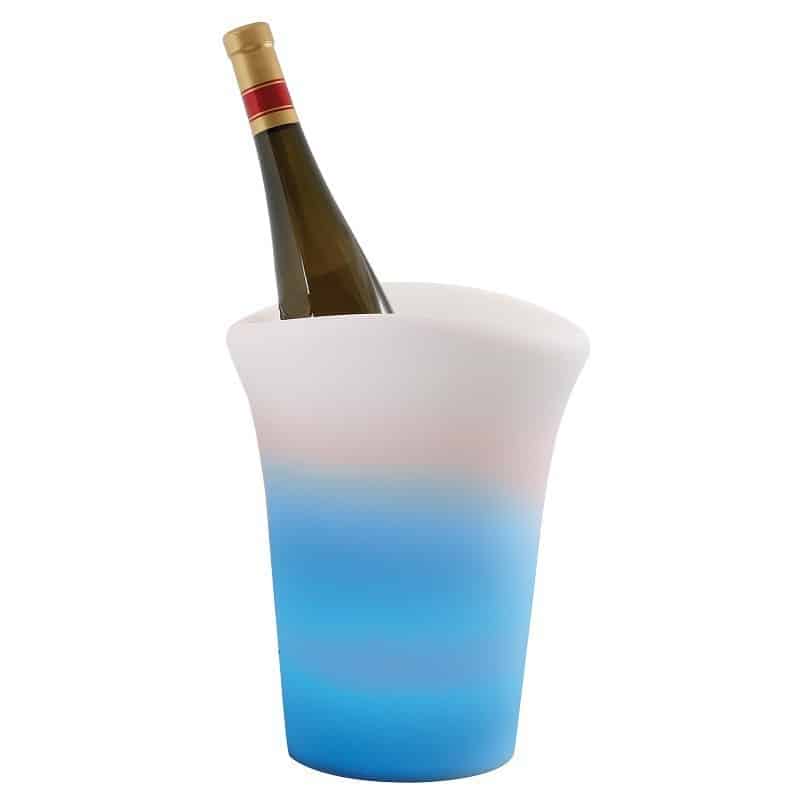 Seau à Champagne lumineux multicolore