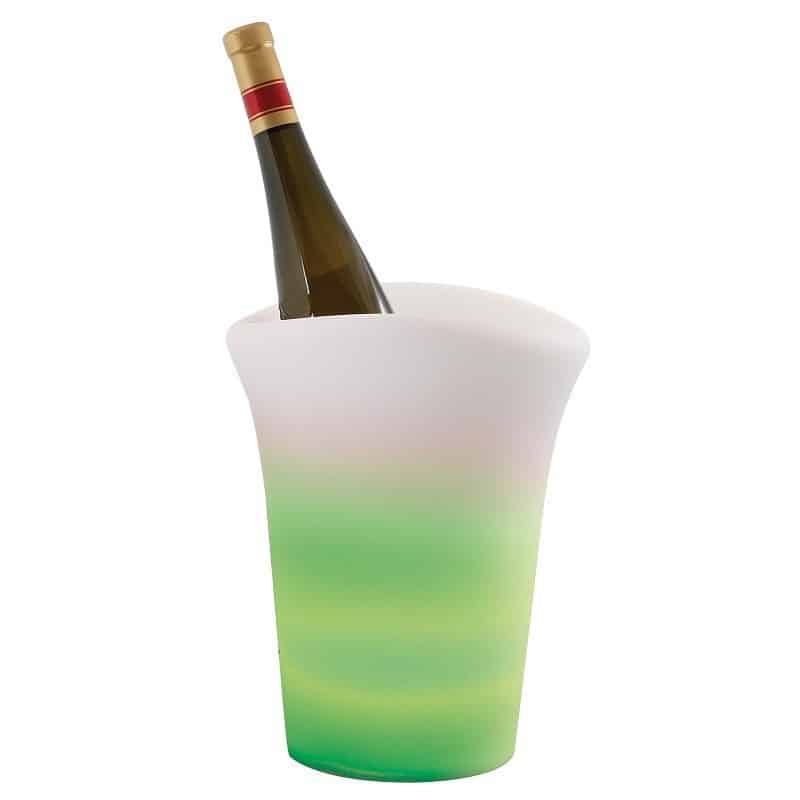 Seau à Champagne lumineux multicolore