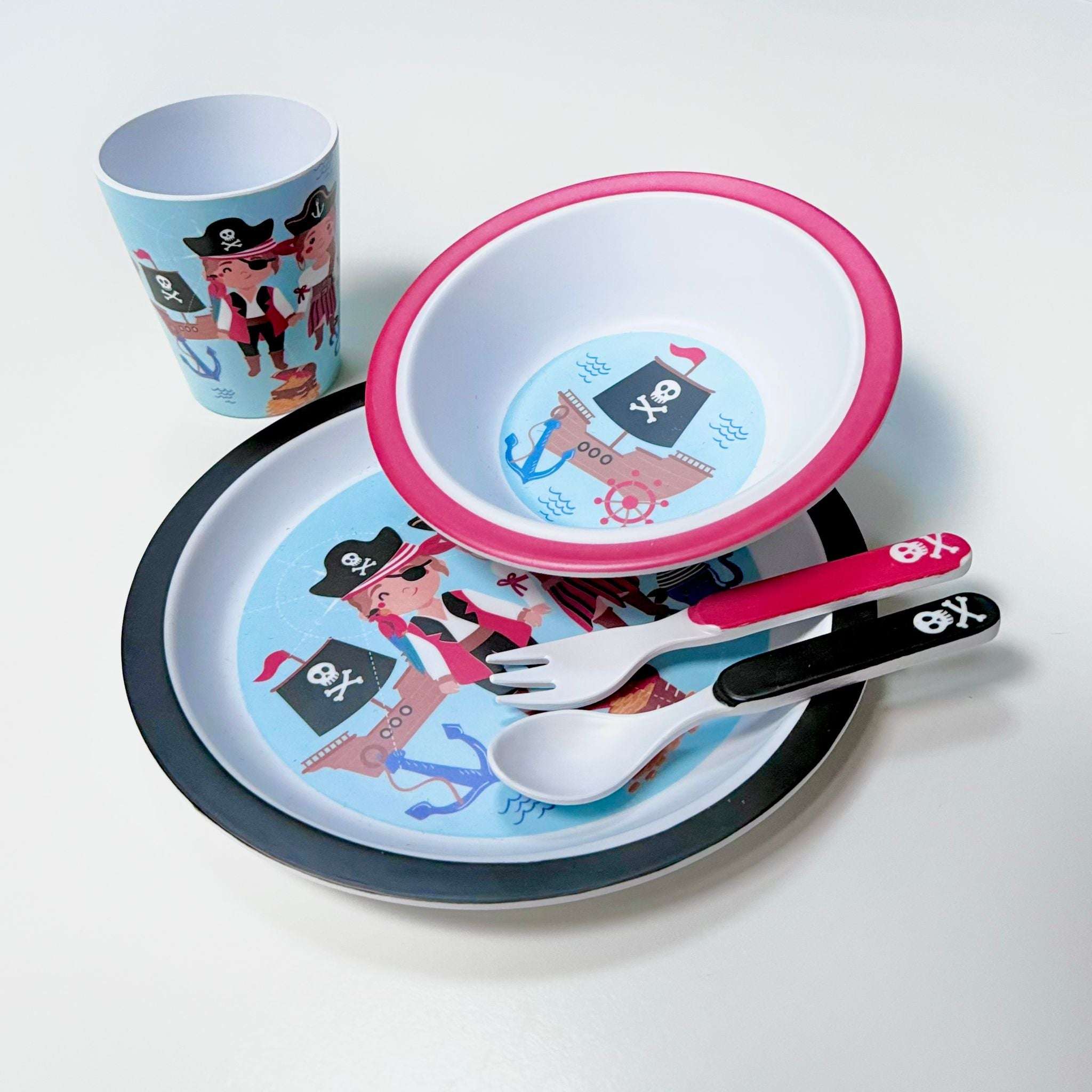 Set de vaisselle enfant "Petit Pirate"