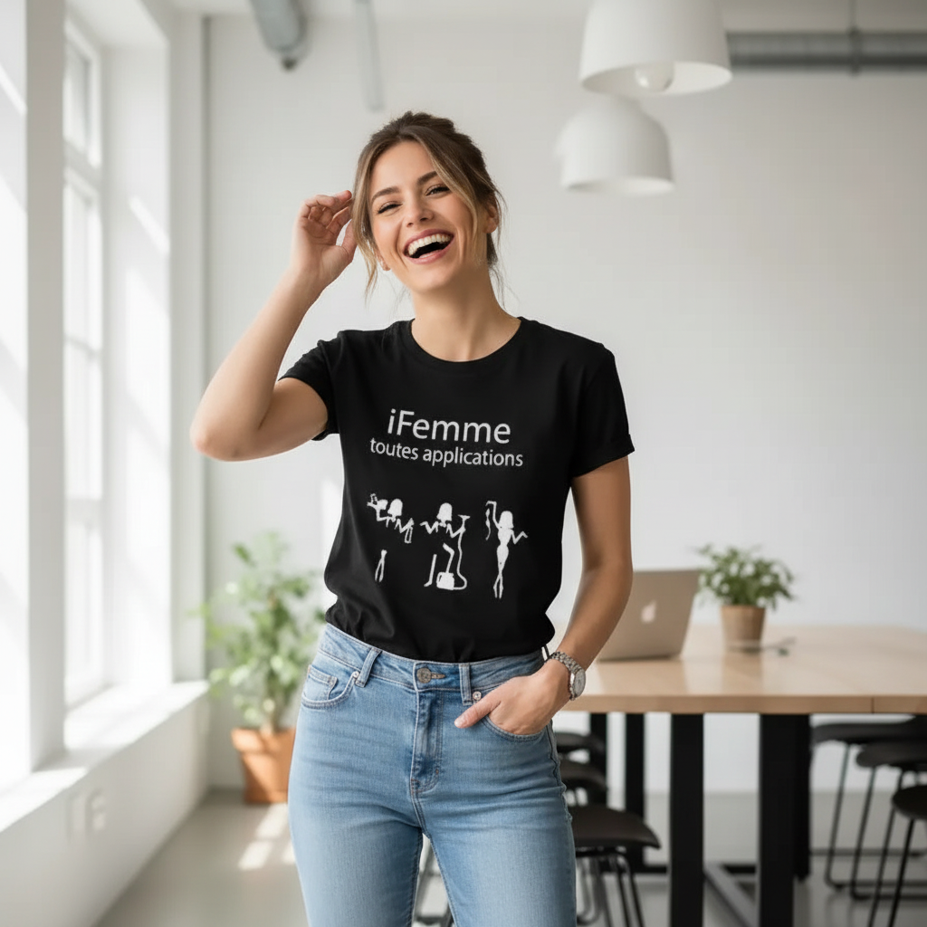 T-shirt femme iFemme geek