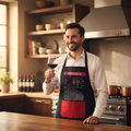 Tablier Chef Sommelier - porté lifestyle